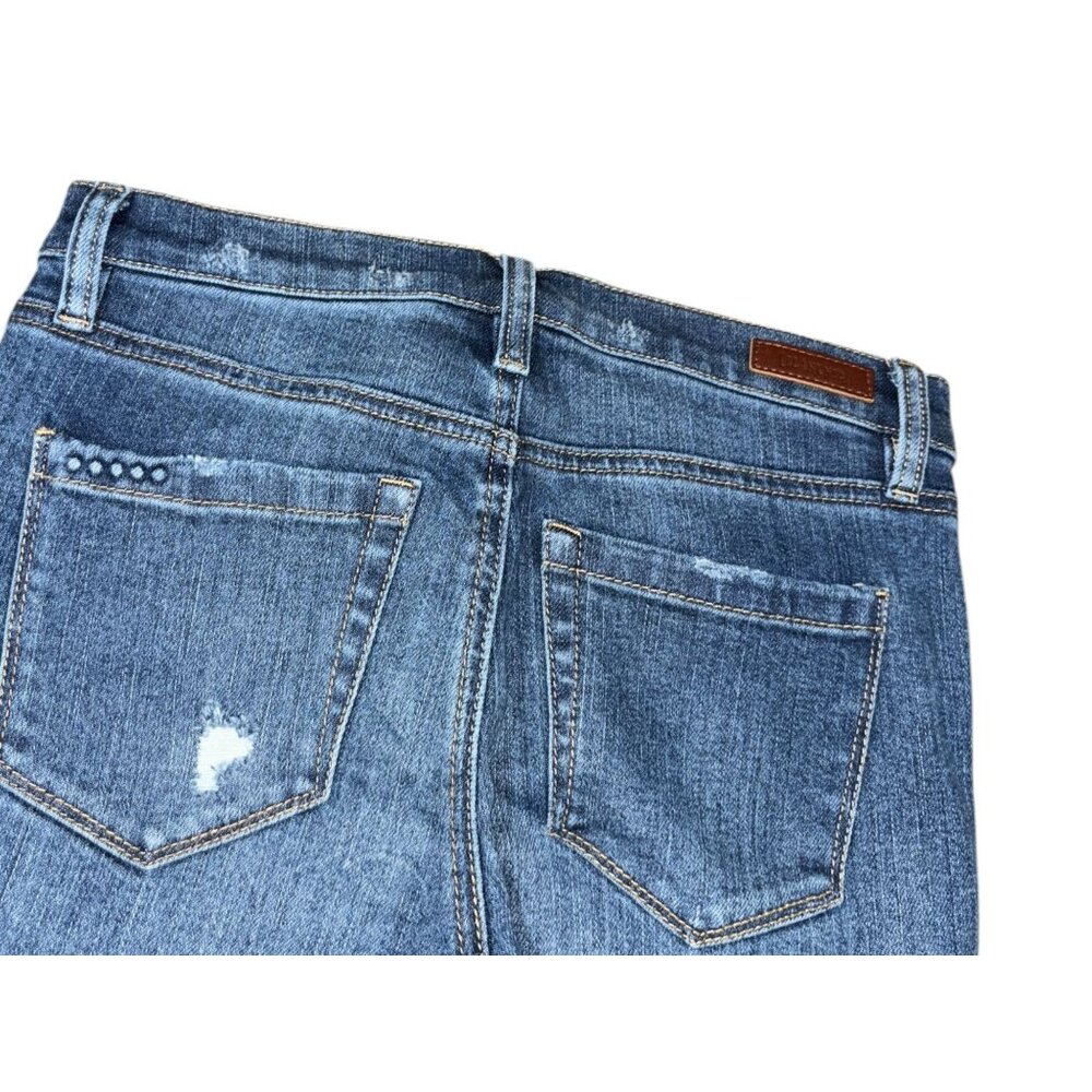 Blank NYC Madison Crop Size 26 Distressed Raw Hem Jeans - Picture 8 of 8